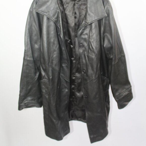 Women's Preston & York Vintage Leather Jacket Size 1X